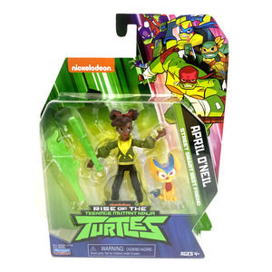 NEW April O'Neil TMNT Toy Action Figure Rise of the Teenage Mutant Ninja Turtles